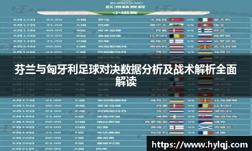芬兰与匈牙利足球对决数据分析及战术解析全面解读